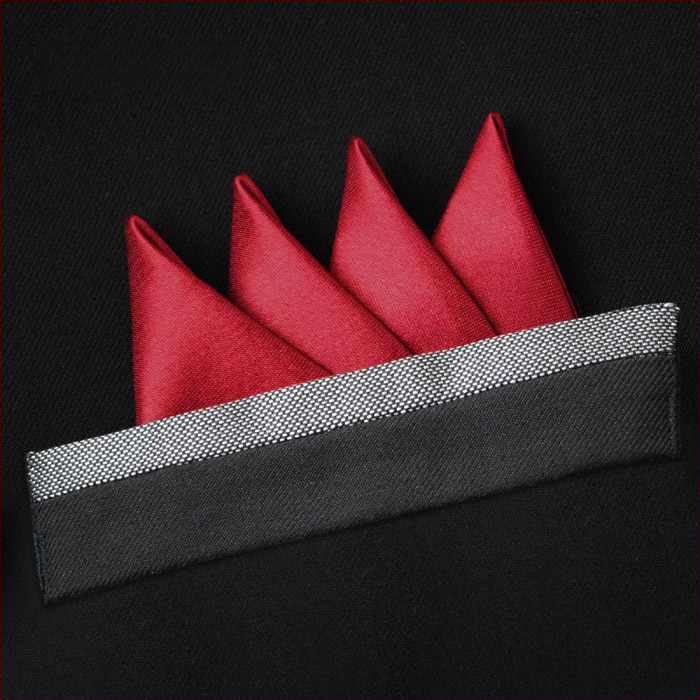 Мъжка джобна кърпичка, висококачествен монохромен мотив, полиестерни нишки, полиестерна подплата, печатен дизайн