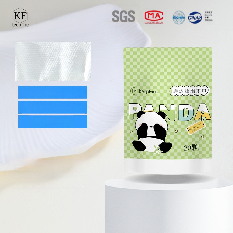 Vienkartinis veido rankšluostis - augaliniai pluoštai, plokščias audinys, OEM/ODM palaikymas, 7–15 dienų pritaikymo laikotarpis