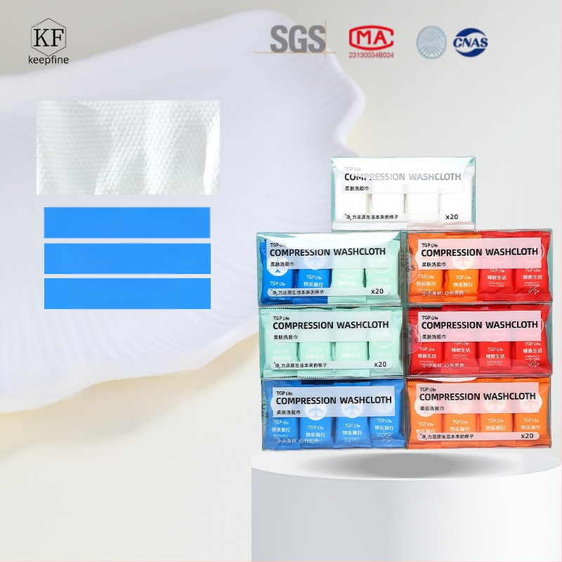 Vienkartinis veido rankšluostis - augaliniai pluoštai, plokščias audinys, OEM/ODM palaikymas, 7–15 dienų pritaikymo laikotarpis