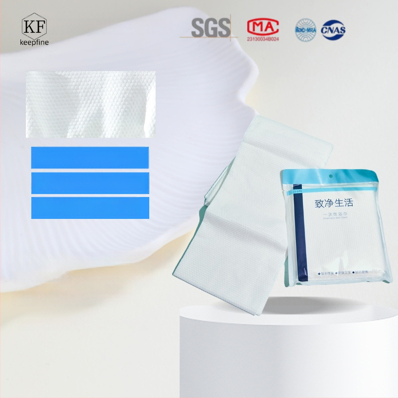 Vienkartinis veido rankšluostis - augaliniai pluoštai, plokščias audinys, OEM/ODM palaikymas, 7–15 dienų pritaikymo laikotarpis