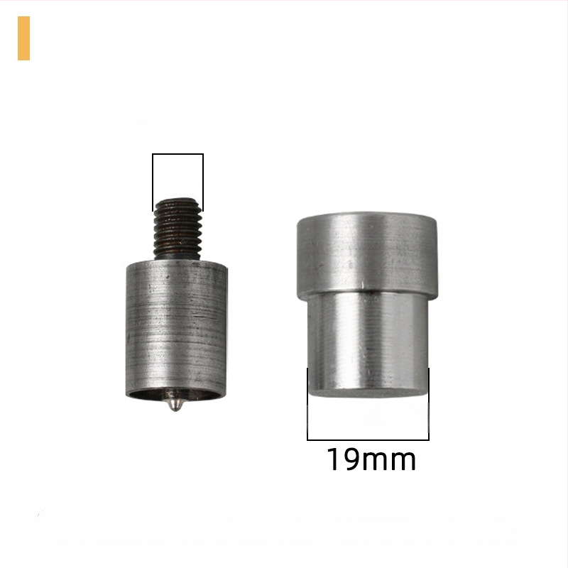 Chengyi Négyszeres szegecs forma – sárgaréz, felépítés: négyszeres, alkalmazások: kabátok, farmerok, bőrdzsekik