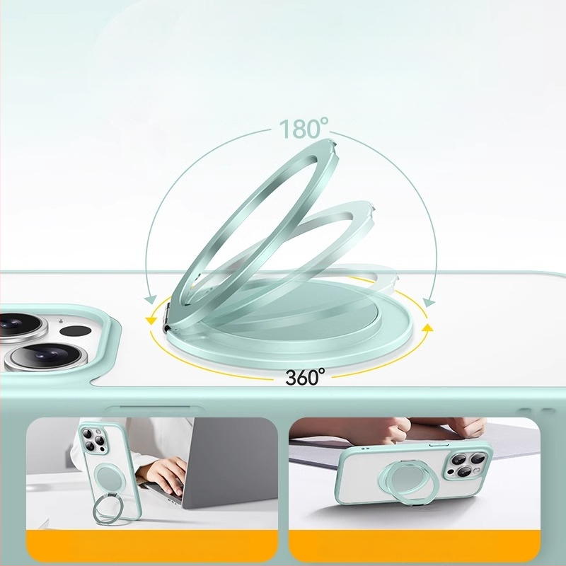 Telefono galinio dangtelio žiedinis laikiklis, 360° sukimas, lydinio medžiaga