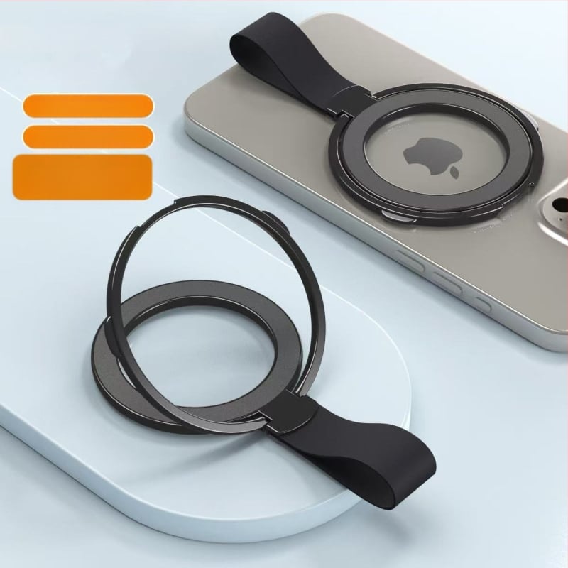 Žiedinis telefono stovas, lydinys, karikatūros stilius, pritaikymas palaikomas, neutralus ženklas