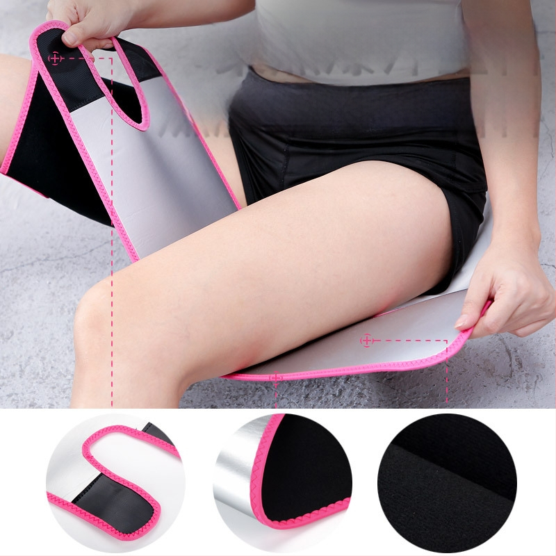 Guminiai blauzdos apsaugos – prakaitavimą skatinanti juosta jogai ir fitnesui, 150 vienetų pakuotė