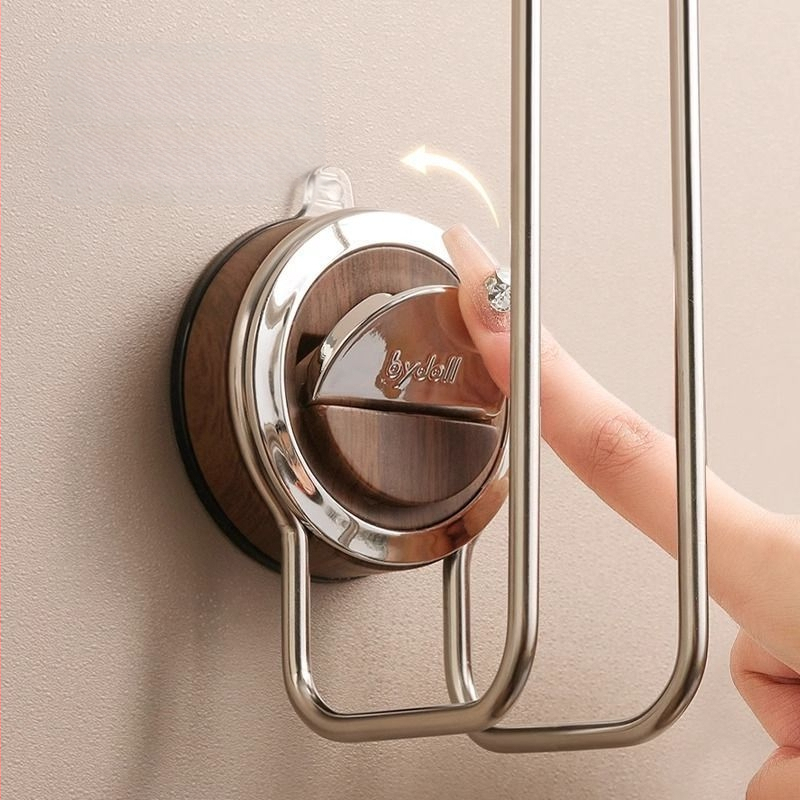 Sienas stiprināms nerūsējošā tērauda juvelierizstrādājumu statīvs, 1 līmenis, daudzfunkcionāls organizētājs kaklarotām, rokassprādēm un matu aksesuāriem