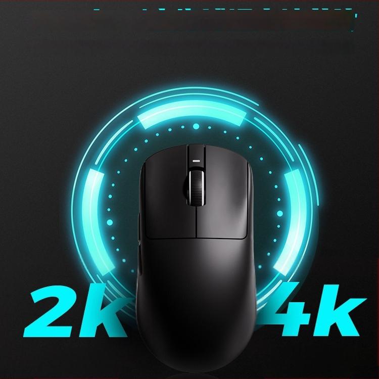 VXE Dragonfly R1 bežični gaming miš s PAW3395 senzorom, ergonomski, lagan, 4 tipke, dugotrajna baterija