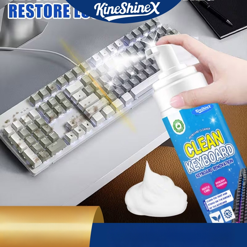 Kineshinex Klaviatūros valymo puta – mechaninėms klaviatūroms ir pelėms, sausas valymas be vandens, 200 ml