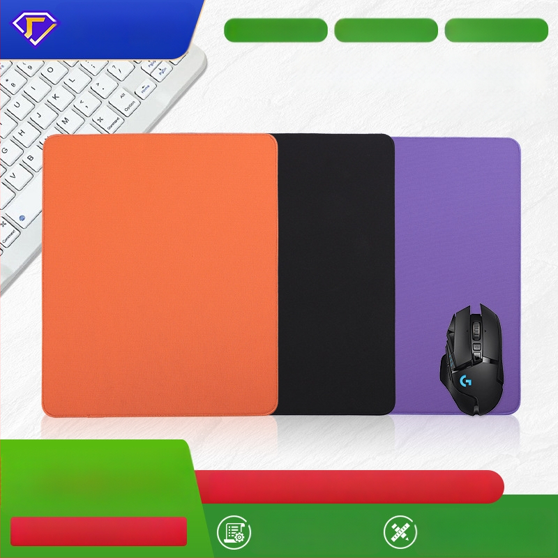 Gaming podloga za miš s zaštitom zgloba, jednobojna, otporna na mrlje od poliuretana, protuklizni stolni podmetač, veličina prilagodljiva
