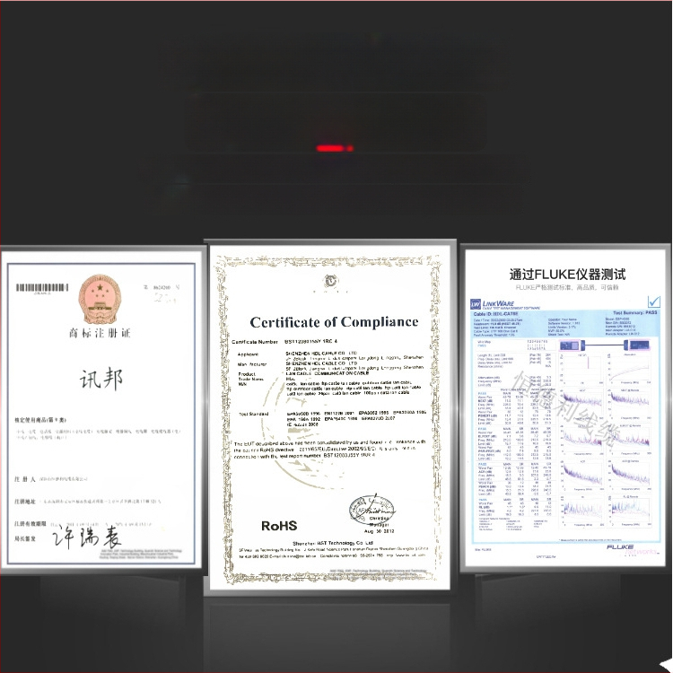 Cat7 мрежов кабел, двойно екраниран SFTP, 10 Гбит/с, чист мед, готов кабел за мрежа
