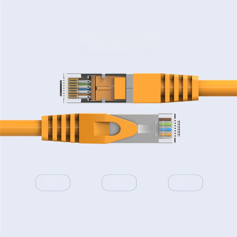 Weixun VPC6SSTP-Y 8-žilni Cat6a dvostruko ekranirani gigabitni patch kabel RJ-45
