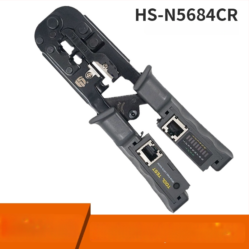 Tinklų kabelių krimpavimo įrankis su testeriu, 3-in-1 iš Good Hands (Medžiaga: įrankių plienas; Svoris: 0.37)