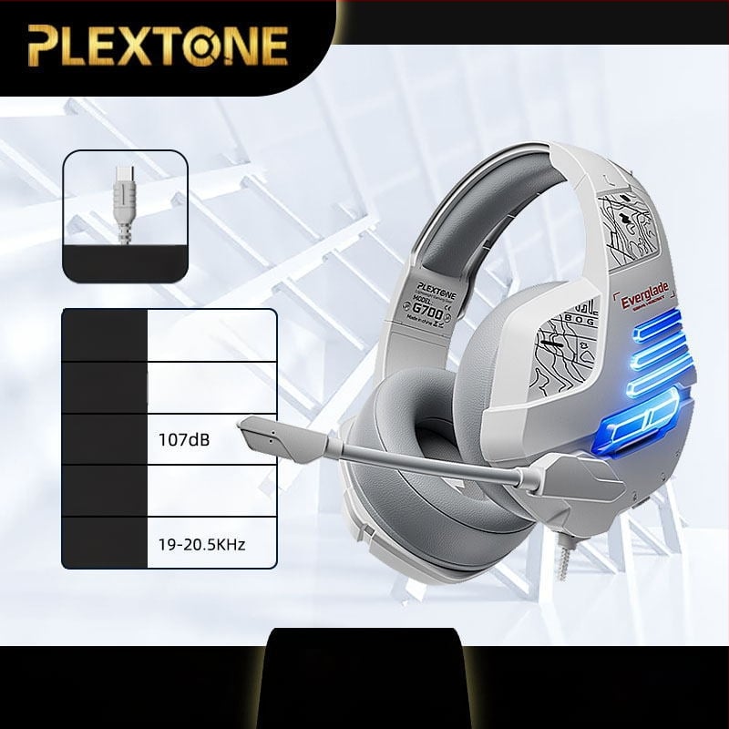 Puji G700 kábeles játékfejhallgató beépített mikrofonnal