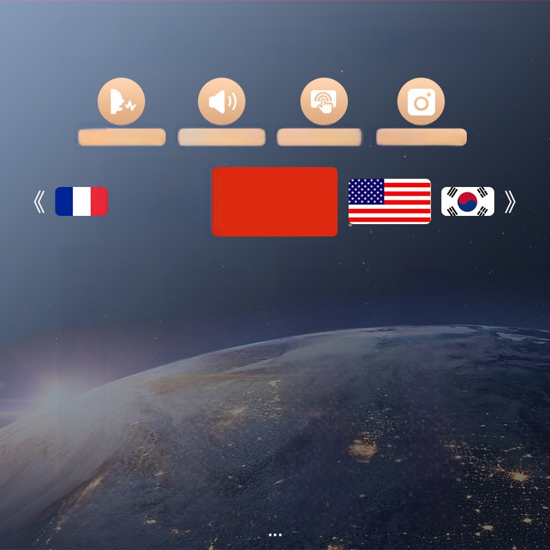 V16 Tõlkekõrvaklapid Bluetooth 4.0, USB 3.0, 200 mAh, ühilduvad iOSi ja Androidiga