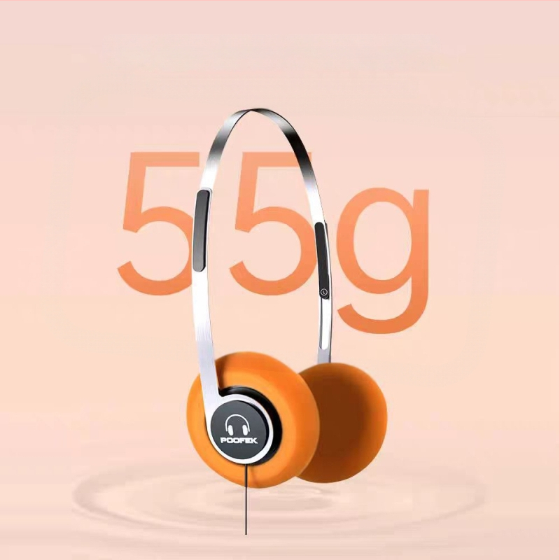 Bluetooth austiņas ar mikrofonu, retro ielu stilā, kompakts un viegls (svars apmēram 55 g)