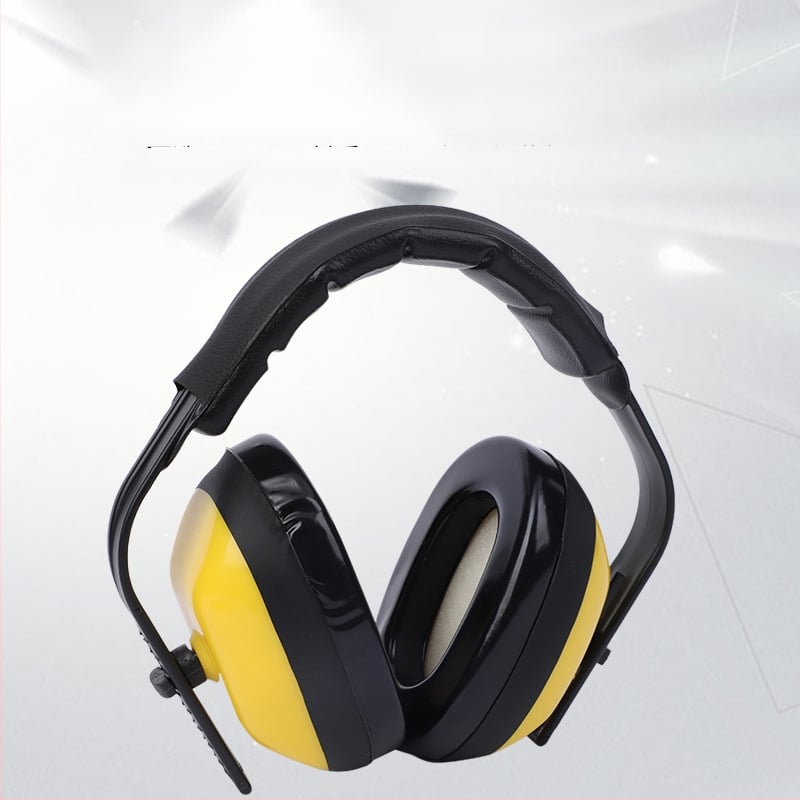 Protecții auditive cu bandă pentru cap, izolare fonică, construcție ABS+PVC, căptușeală din burete