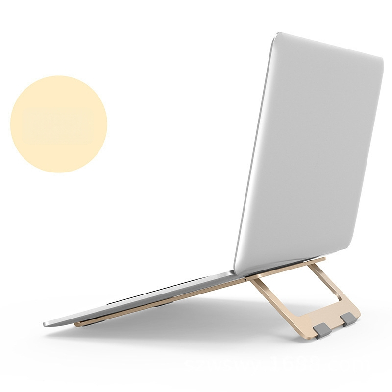 Stovas nešiojamam kompiuteriui su pasukamu aliuminio lydinio laikikliu, sulankstomas, universalus suderinamumas