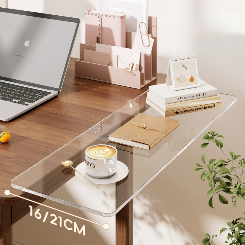 Akrilinis stalinis laikiklis su šonine išplėtimu ir klaviatūros laikikliu — Modelis 2292212194496055040