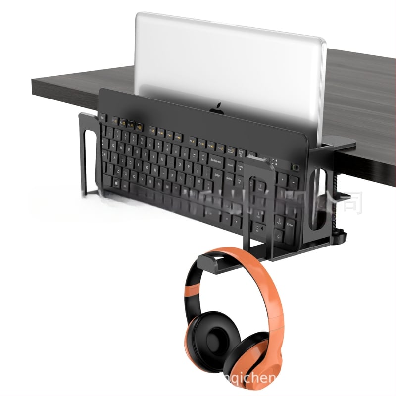 Nešiojamojo kompiuterio stovas C3 su šono klaviatūros laikymo, ausinių laikikliu, planšetės laikikliu • 30970679243 • 2024 m kovo mėn • nešiojamojo kompiuterio daugiafunkcinis laikiklis • dvipusė stalviršis