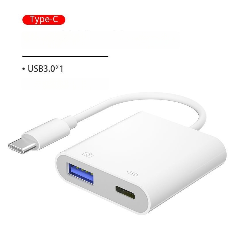 OTG adapter za punjenje i 2-u-1 Lightning adapter s USB diskom i tipkovnicom za Apple uređaje