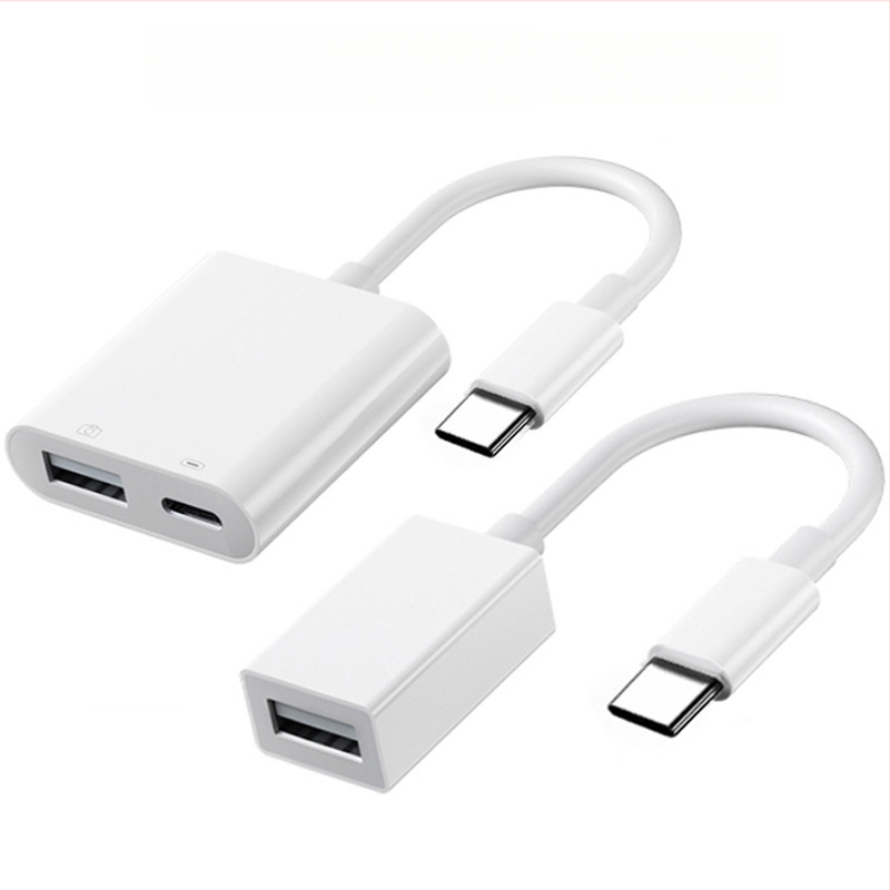 USB-C OTG kortelių skaitytuvas 3.0 adapteris Type-C skaitmeniniams įrenginiams – Honglida modelis 1