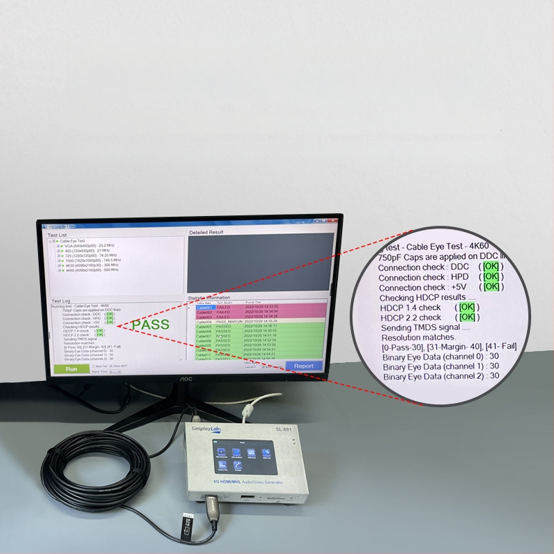 HDMI optički kabel vlaknom 8K60Hz – dugi domet za TV, PC, projektor, kućni kino i inženjerske primjene