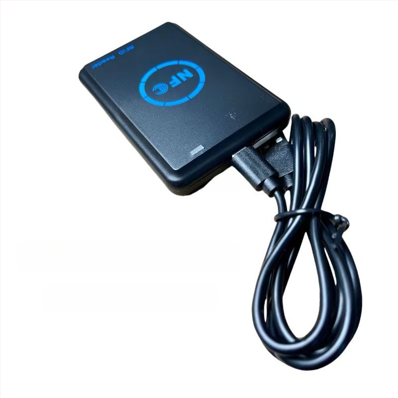 RFID kortelių skaitytuvas/rašytojas LR562f - 13.56/125 kHz - 1K atmintis - M1/EM4100 suderinamumas - skaitymo laikas 0,2 s