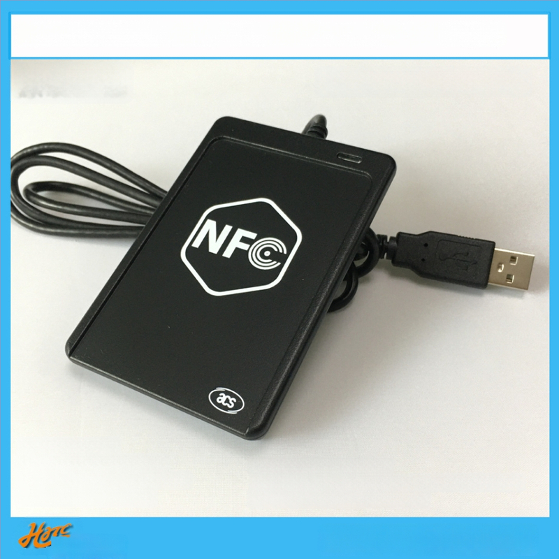 ACR1251U-M1 bekontaktis RFID/NFC skaitytuvas kortelėms; USB pilno greičio sąsaja; palaiko ISO14443 A/B, M1 seriją, DESFire, FeliCa; 13,56 MHz; skaitymo atstumas 5–10 cm