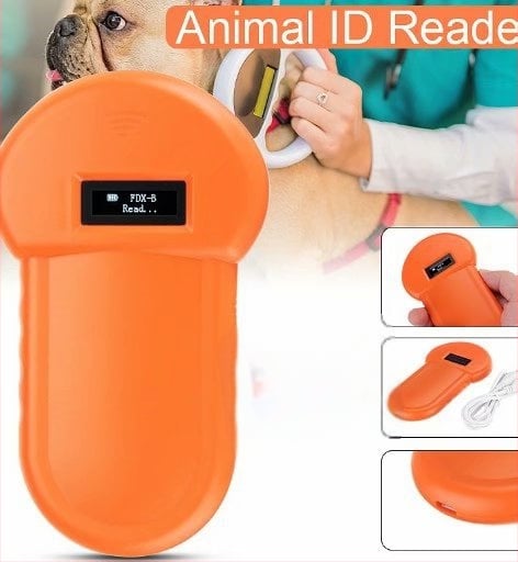 RFIDVIEW-HX01 LF kortelių skaitytuvas — prekinis ženklas RFIDVIEW, belaidis žemo dažnio skaitytuvas, 134,2 kHz, jutiklio atstumas 15, nuskaitymo laikas 0,1 s