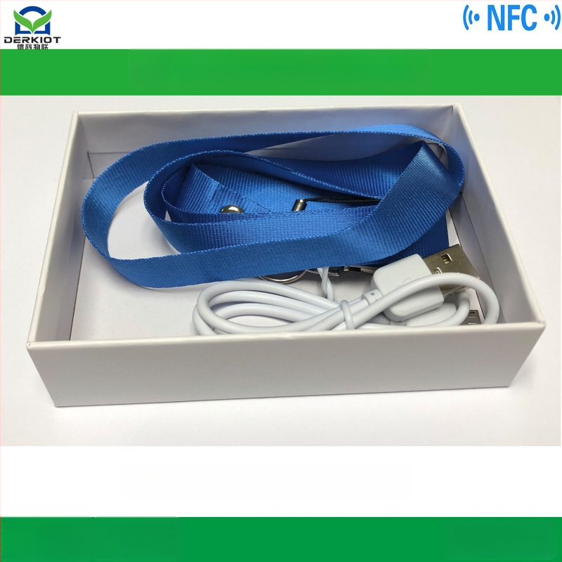 DK309 Bluetooth NFC kortelių skaitytuvas bekontaktėms kortelėms; aukštos dažnio kortoms; aptikimo diapazonas 0–6; darbinė dažnis 13560; kortelės skaitymo laikas 0,2 s