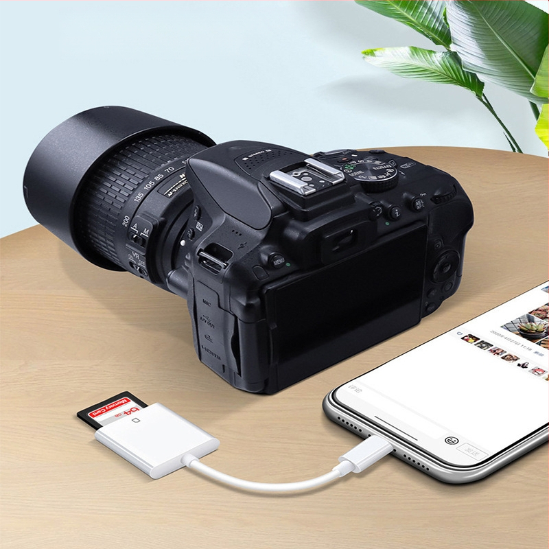 Lanier A Type-C OTG kortelių skaitytuvas SD/TF atminties kortelėms