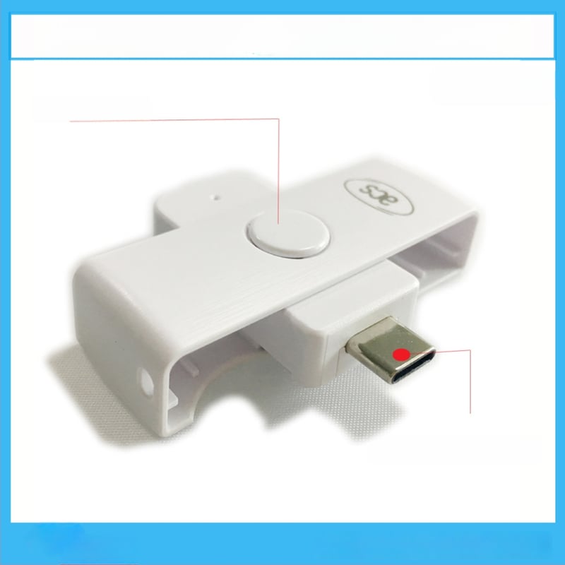 ACR39U-NF Prijenosni čitač i pisac EMV čip kartica USB-C