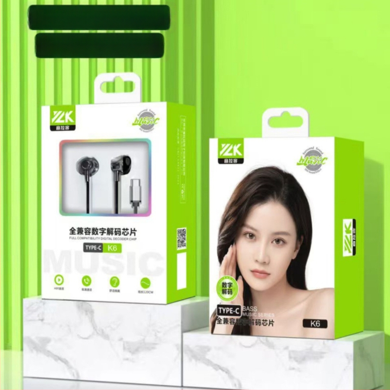 X27 căști cu fir Type-C, cu microfon, carcasă din metal, reglaj audio, compatibile Android