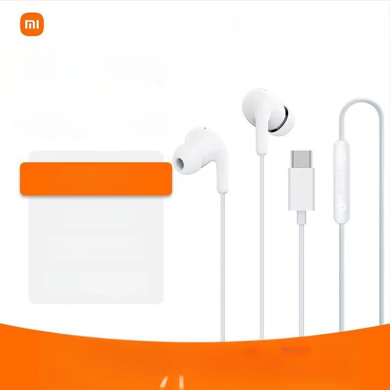 Căști in-ear Xiaomi Type-C cu fir, cu microfon