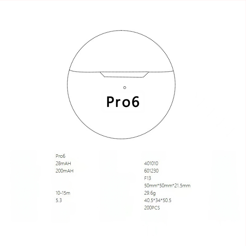 Belaidės Bluetooth ausinės, sportinio stiliaus (Bluetooth 5.3, 10 m nuotolis, In-ear stereo, dviejų pusių, iki 4 valandų baterijos)