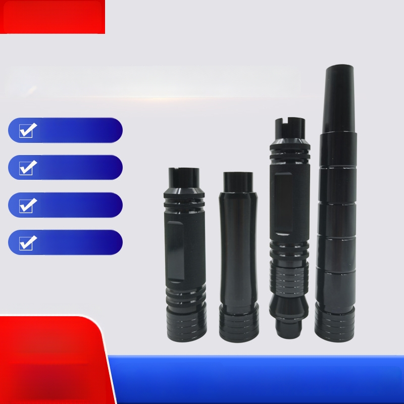 Carcasă pentru lanternă din aliaj de aluminiu, prelucrare CNC, piese ne-standard, precizie mecanică