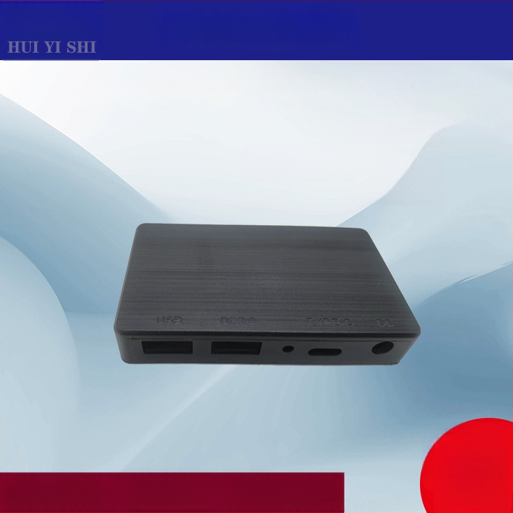 Sklopiva solarna banka s dvostrukim USB i DC-om, Ty-C konektor kutija, plastično kućište, 86×51 mm, za vanjsku upotrebu