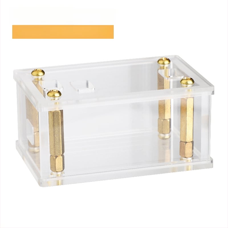 Modul de alimentare LM2596 – carcasă șasiu din acrilic pentru montaj DIY (Brand: LQSC, Model: LM2596 shell, Tip: Carcasă șasiu, Material: Acrilic)