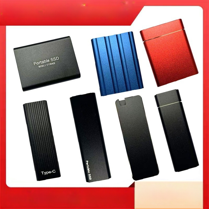 Carcasă mobilă pentru SSD din aliaj de aluminiu – Xrcgbz, model: semifabricat, compatibil OEM