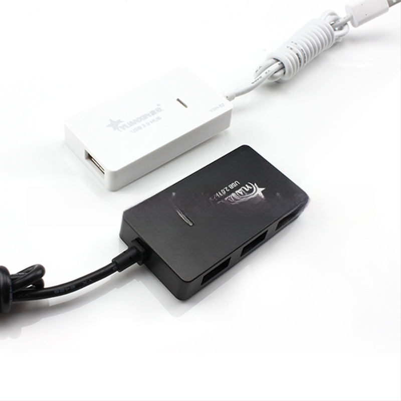 USB 2.0 HUB s 4 porta, kabel dugačak 1,2 m, visoke brzine za računalo