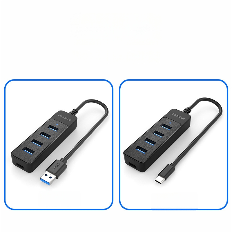 Fulian BRS-405 USB 3.0 hub s 4 porta, Type-C, visoko brzinski razdjelnik za računalo 1–4