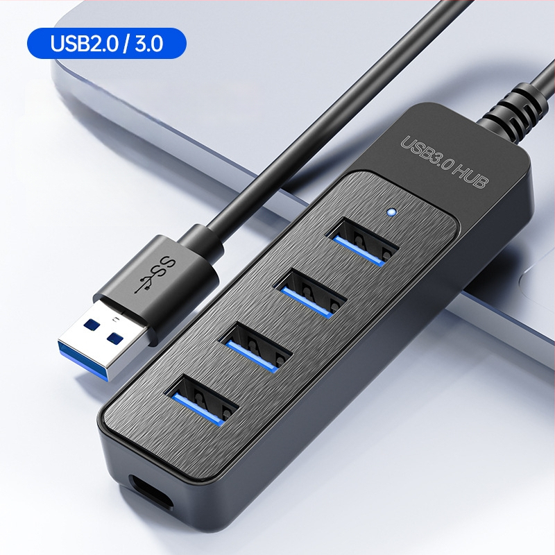 Fulian BRS-405 USB 3.0 hub s 4 porta, Type-C, visoko brzinski razdjelnik za računalo 1–4