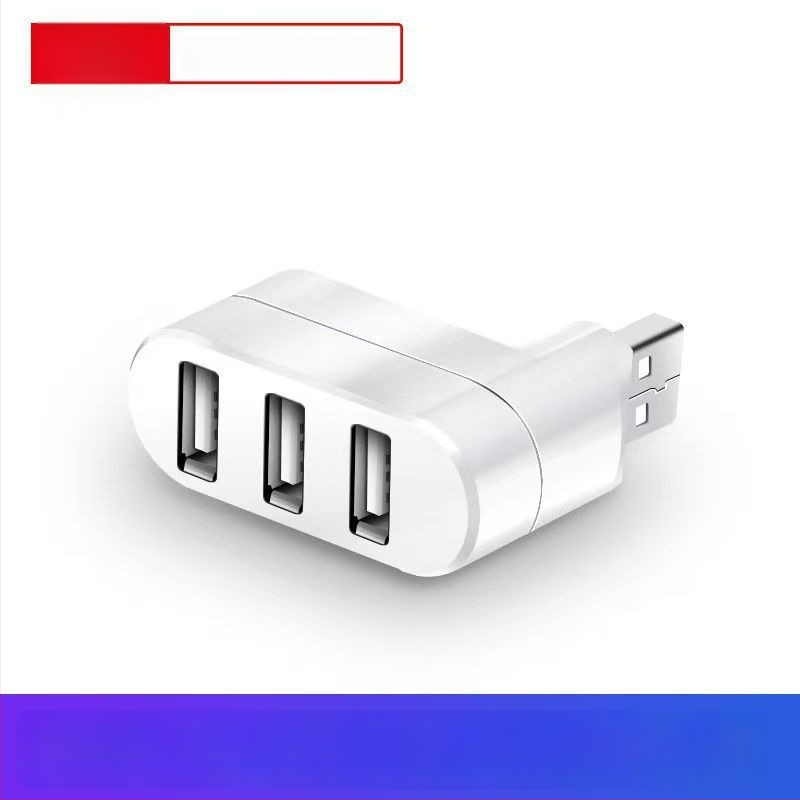 Okretni USB 2.0 hub s 3 porta za automobil, mini docking stanica
