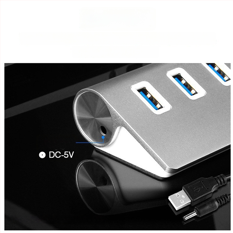 7-portový USB 3.0 hub z hliníkovej zliatiny