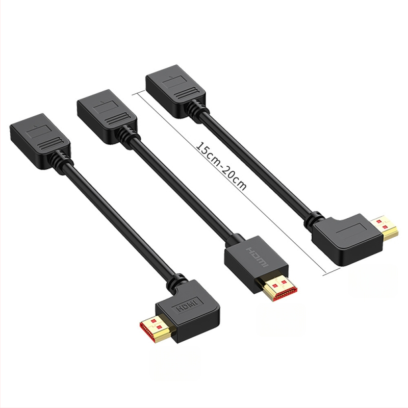 HDMI produžni kabel, muški–ženski, 2.0, podrška za 4K, 0,5 m, za TV, PC i prijenosno računalo, 3D HD video