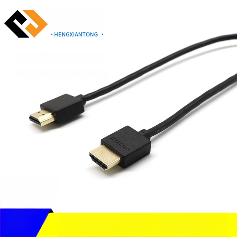 HXT HDMI kabel 19+1 pinova, verzija 2.0, 4K tanak kabel za set-top kutiju, duljina 1,5 m