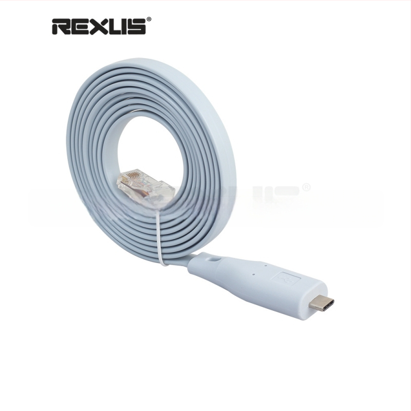 USB konzolni kabel za Cisco prekidač, 1.8 m, TYPE-C na RJ45