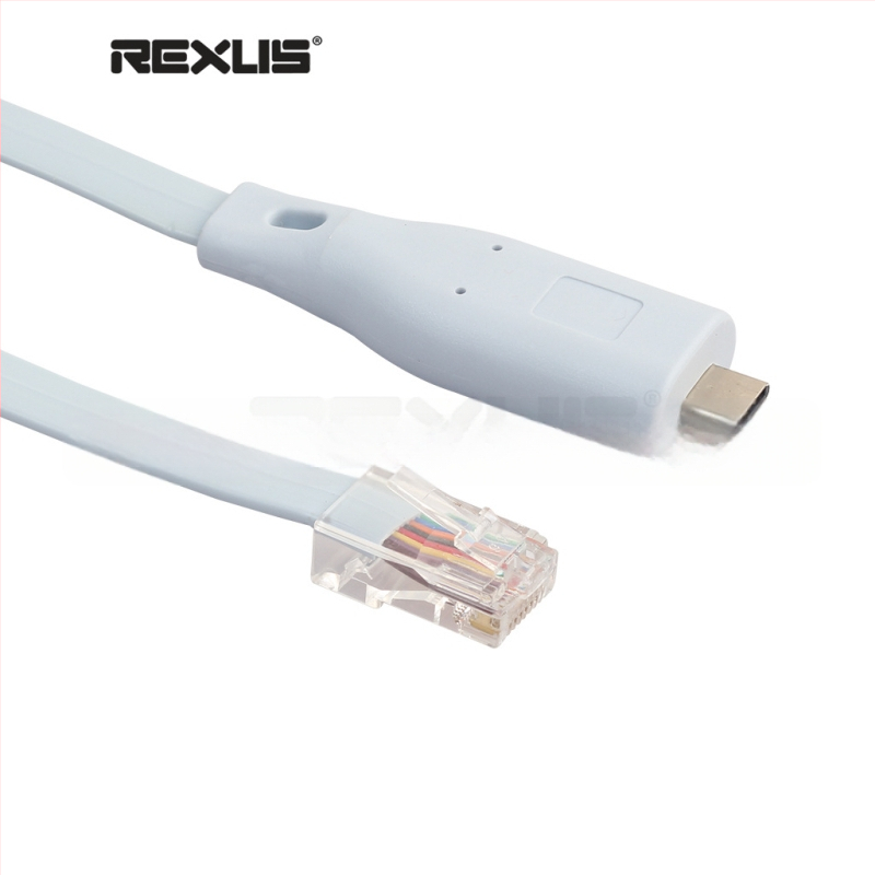 USB konzolni kabel za Cisco prekidač, 1.8 m, TYPE-C na RJ45