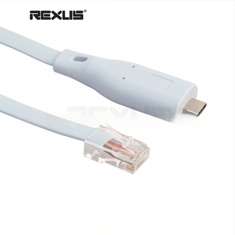 USB konzolni kabel za Cisco prekidač, 1.8 m, TYPE-C na RJ45