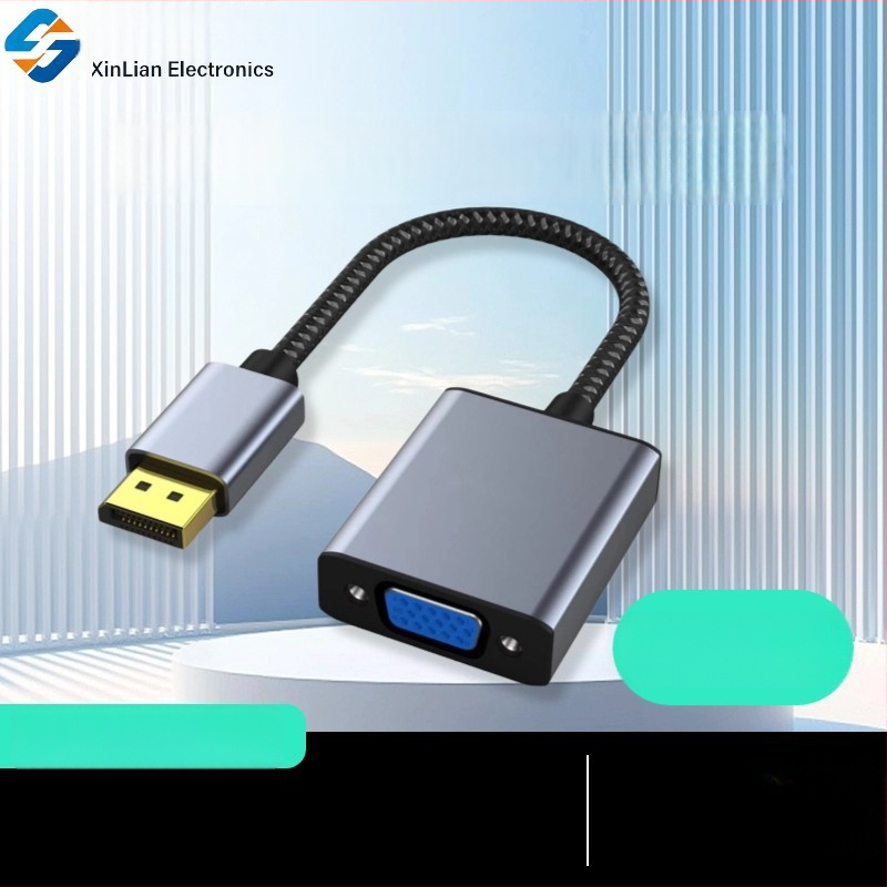 DP na VGA adapter kabel za povezivanje grafičke kartice računala s monitorom ili projektorom, HD konverzijski kabel