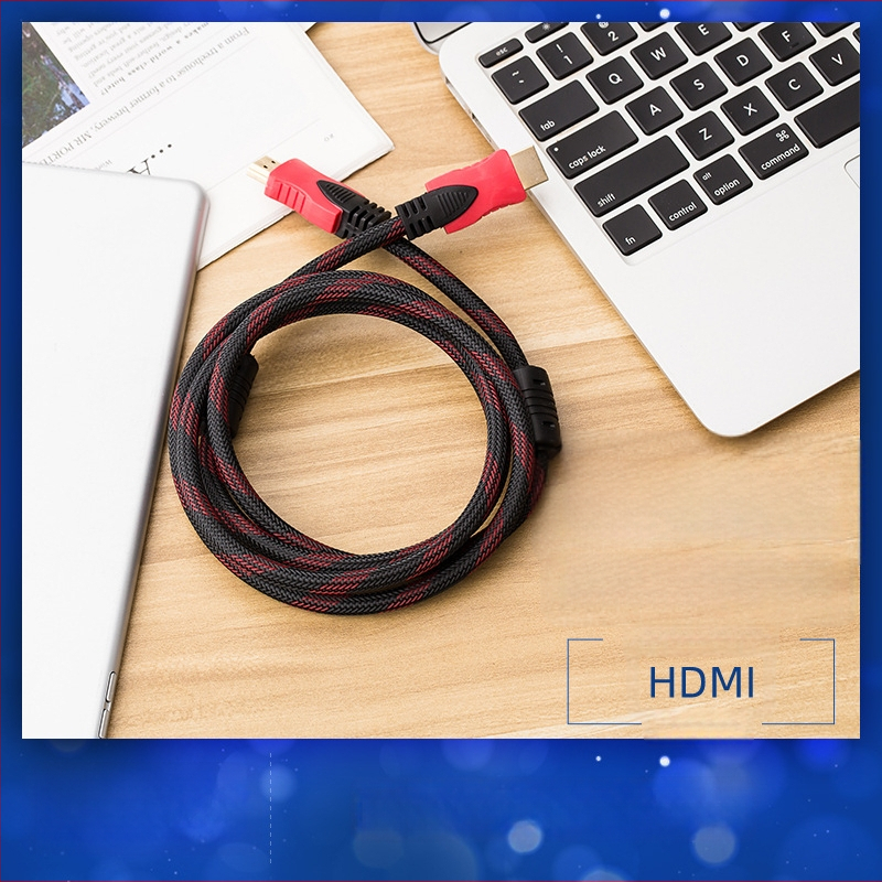 HDMI kabel duljine 1,5 m – pozlaćeni priključci, jezgro od bakreno obloženog čelika, za PC, TV, monitor i set-top box